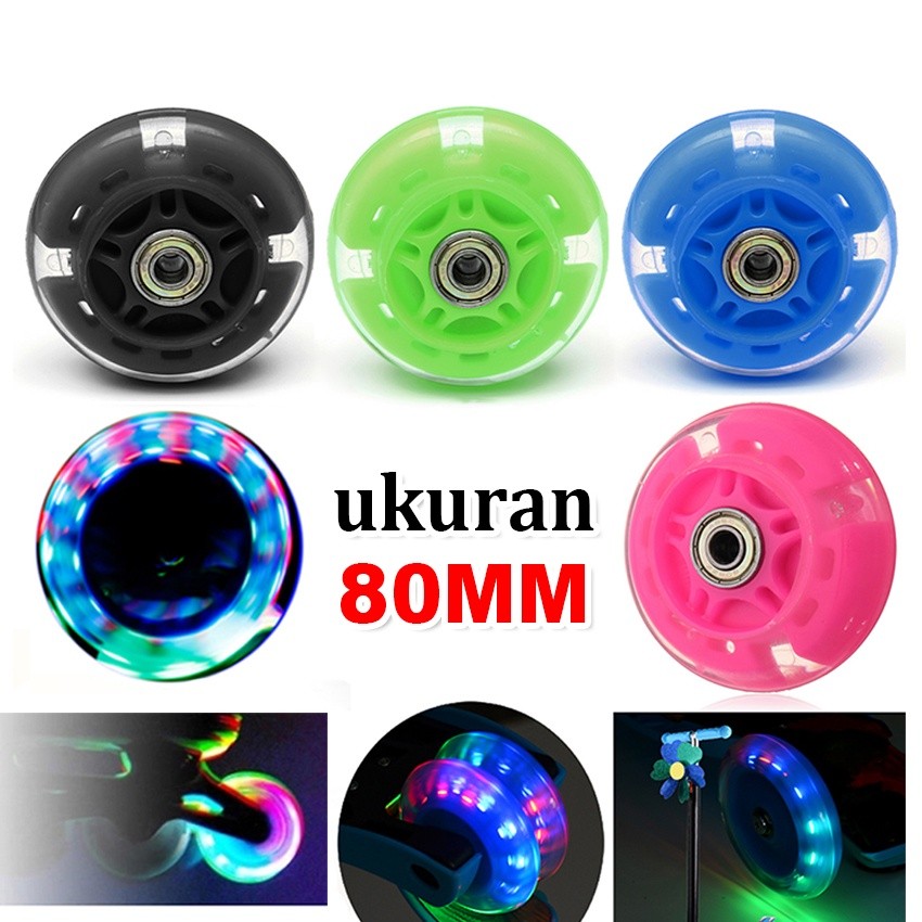 Jual Purvisco - Roda Skuter Scooter Otoped LED Mainan Anak 3 Roda ...