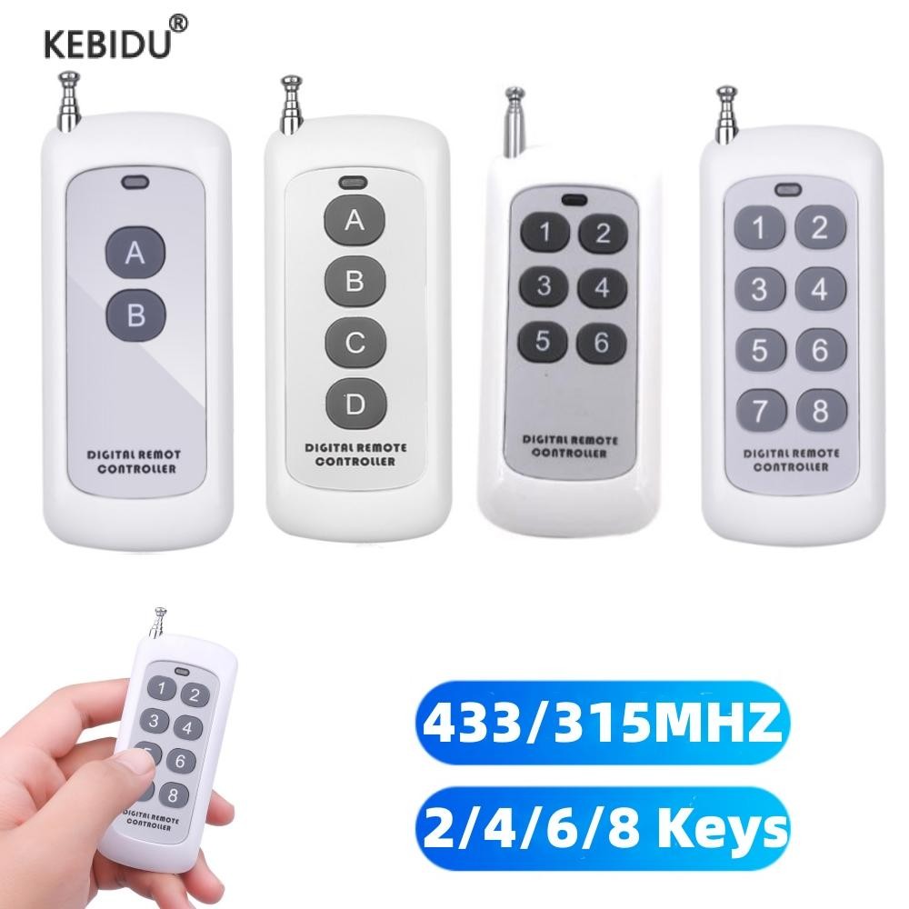 Jual 433 315Mhz Wireless RF Remote Control 1527 Learning Code ...