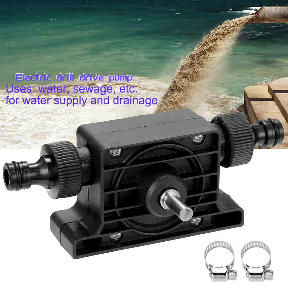 KROST Mini Hand Electric Drill Pump Fast Speed for Water, Oil, Liquid Outdoor Style A - KROST