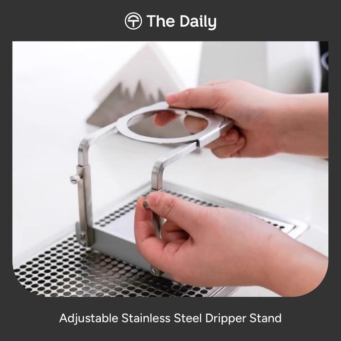 Jual Adjustable Stainless Steel Dripper Stand Model Nps Shirogane ...