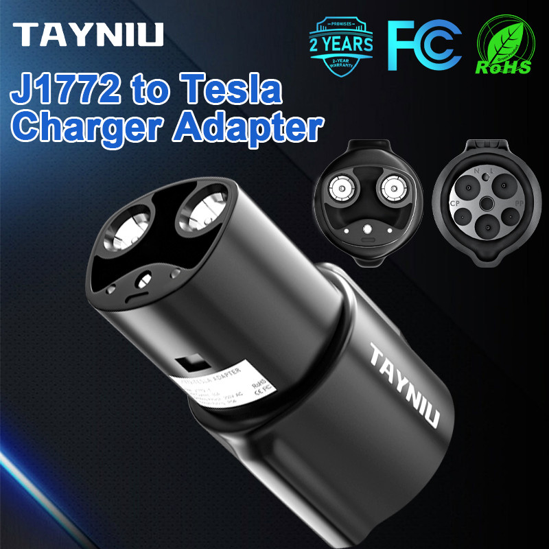 Jual BEST SELLER TAYNIU Tesla Charging Adapter J1772 to Tesla Adapter ...