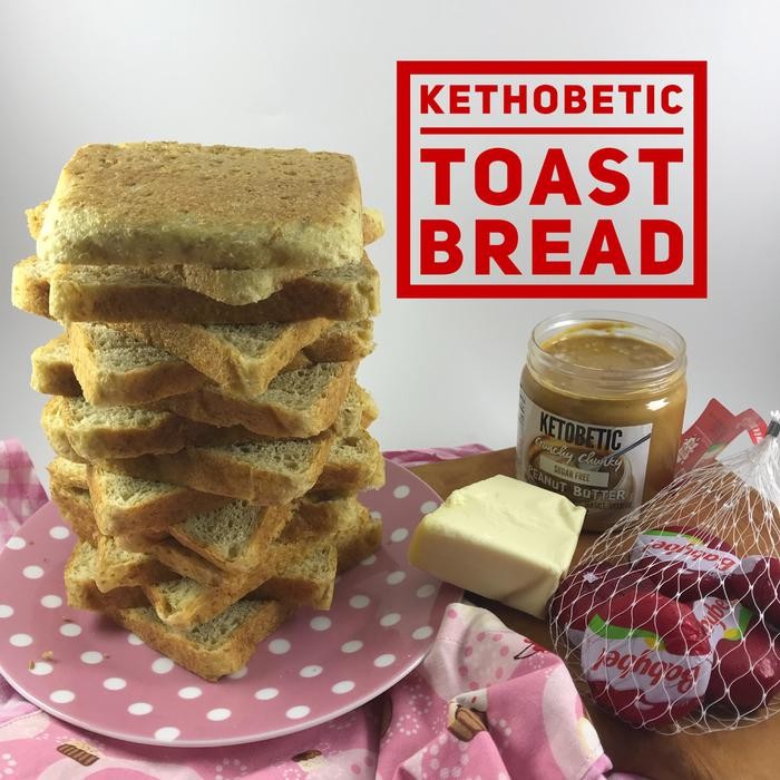 Jual PastikanTerjaminMutunya- Kethobetic Toast Bread Roti Tawar Keto ...