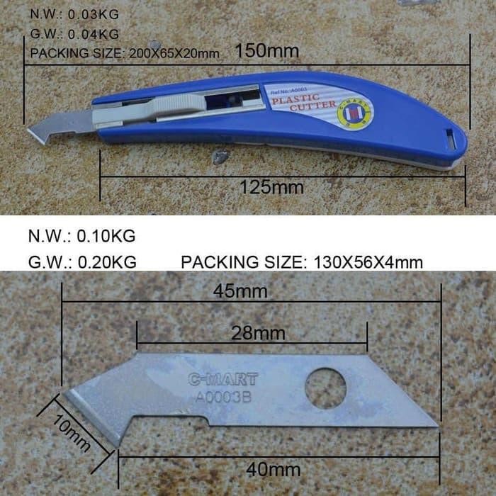 Jual Cutter Pisau Alat Pemotong Potong HPL Taco Sheet Decosheet ...