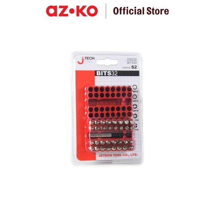Jual AZKO Jetech Bit Set 32 Unit Jetech Set Bit Bits-32 32 Pcs | Shopee ...