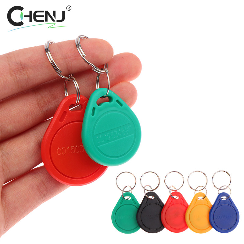 Jual 10Pcs 125KHz Read-Only RFID RFID TK4100 EM4100 Smart Chip ...
