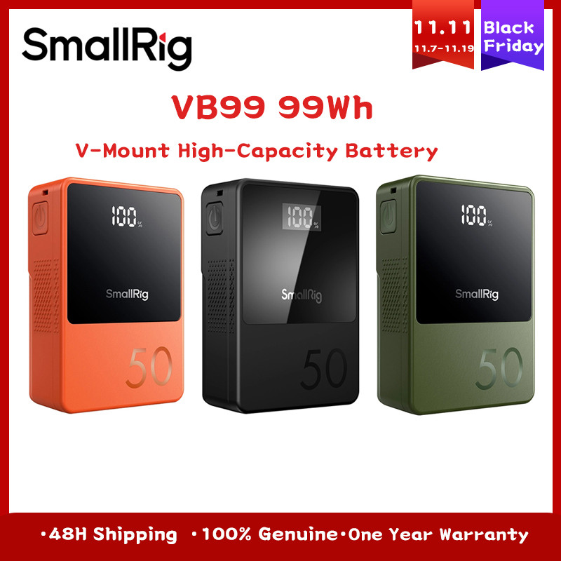 Jual SmallRig VB99 3580 4929 4930 99Wh Mini V-Mount High-Capacity ...
