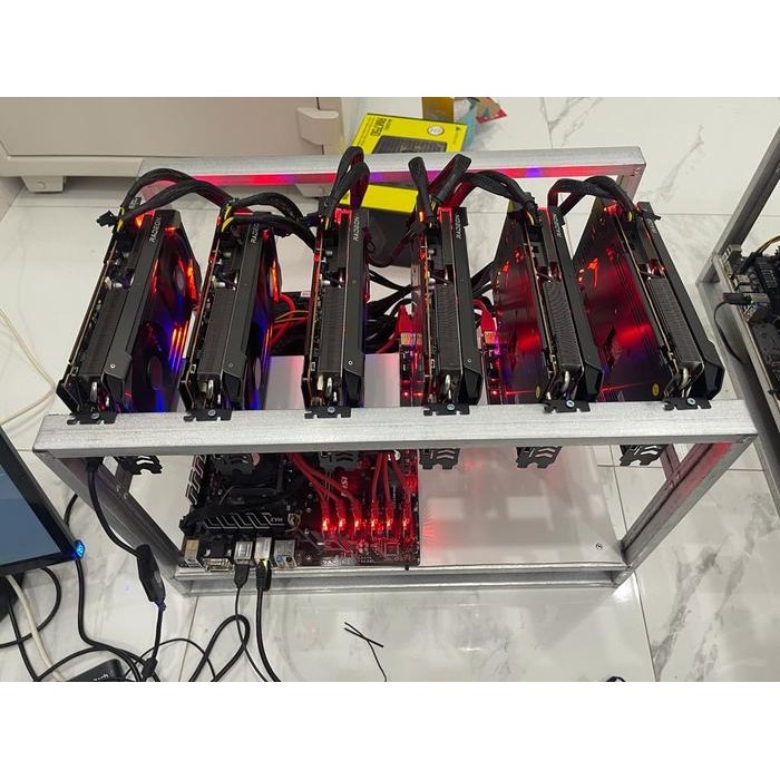Jual Tempur - Paket Mining Rig RX 6600 XT 6 VGA Siap Pakai | Shopee ...