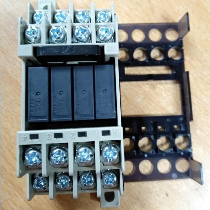 Jual MINI RELAY PLC 4 CHANNEL G6D F4B DC24V OMRON ORIGINAL G6DF4B 24V ...