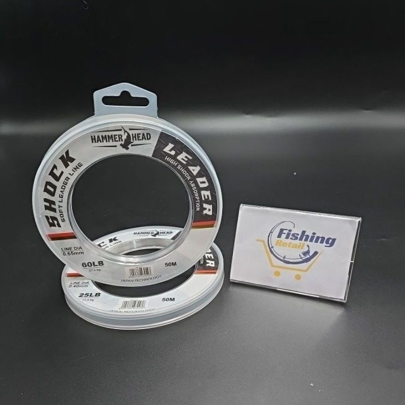 Jual [Ready] Hammer Head Shock Leader 50M - Senar Mono Leader Pancing ...