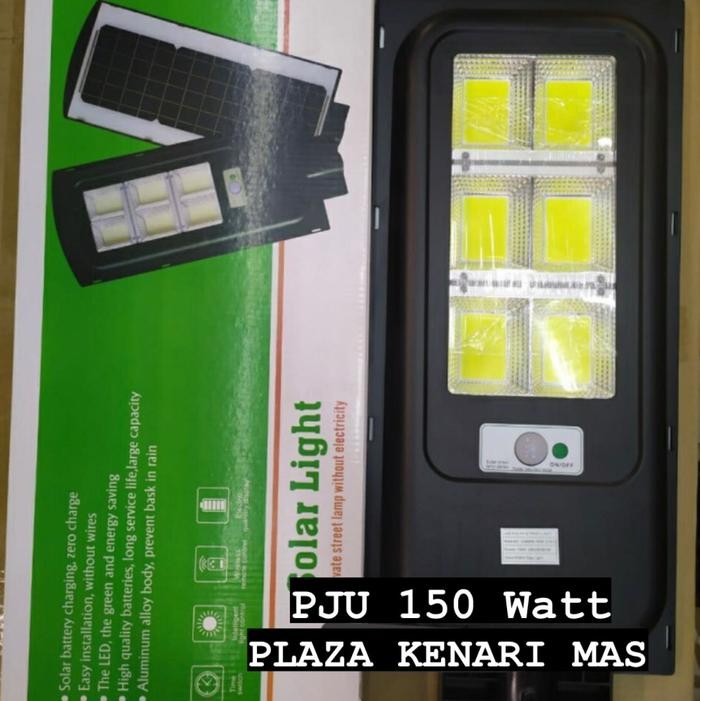 Jual Mantab Lampu Jalan Led Solar Cell 150W 150Watt Pju Tenaga Surya ...