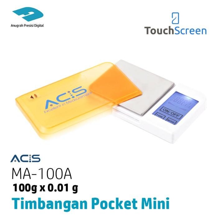 Jual Timbangan Pocket Mini Acis Ma-100A Kapasitas 100 G, Ketelitian 0 ...