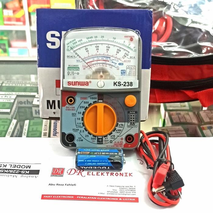Jual Multitester Multimeter Sunwa Ks 238 Ks-238 Kembaran Winner Ks-238 ...