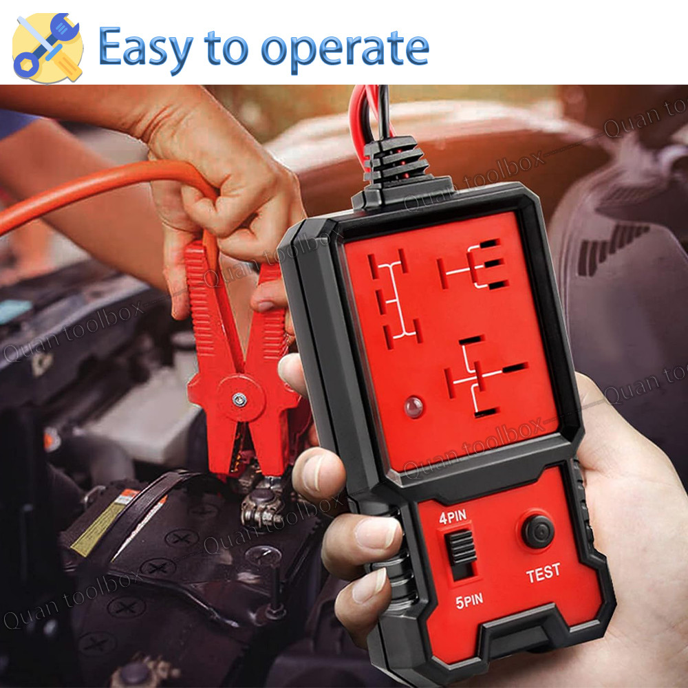 Jual LED Indicator Light Car Battery Checker Electronic Test Car Relay ...