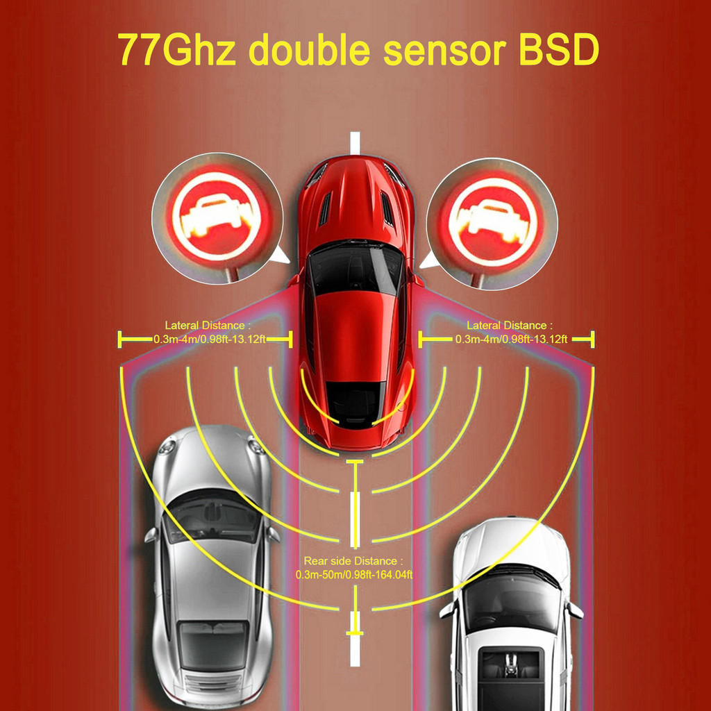 Jual Universal 77Ghz Milimeter Gelombang Radar BSD Sistem Deteksi Titik ...