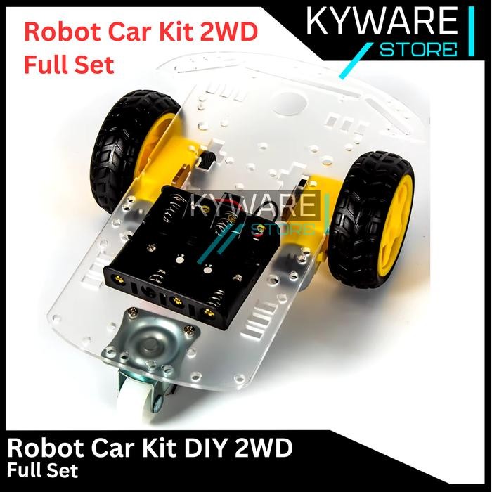 Jual Spryz Toys - Diy Kit Smart Robot Car Chassis 2Wd Mobil Frame ...