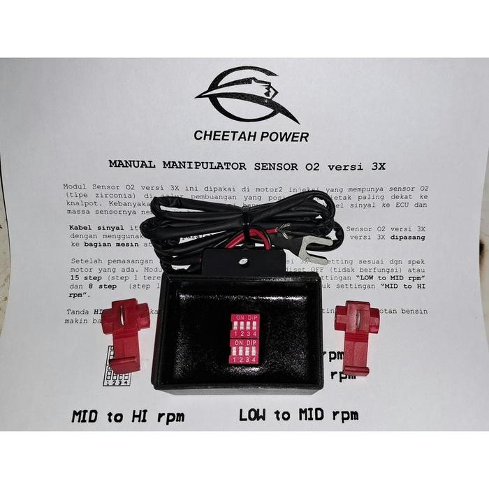 Jual O2 Sensor Manipulator v3x Cheetah Power | Shopee Indonesia