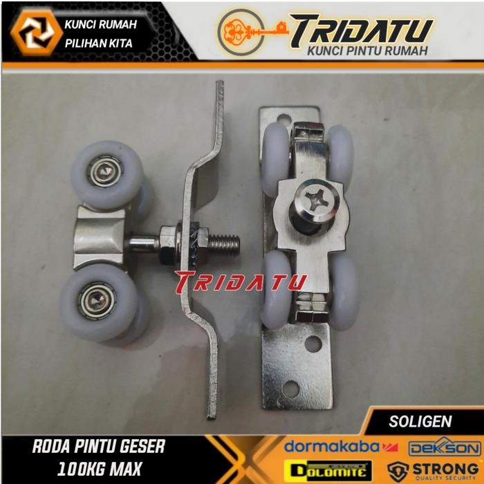 Jual Roda Rel pintu Sliding/ Roda husky copotan dari rell complete ...