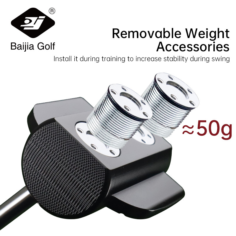 Jual The golf putter magic hammer can check the slope through the level ...