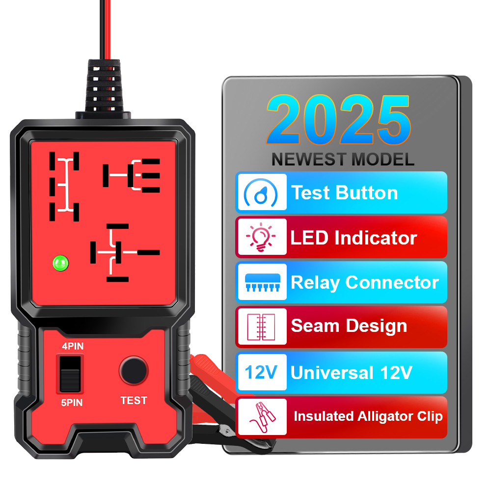 Jual Car Battery Checker Universal 12V Led Indicator Light Automotive ...