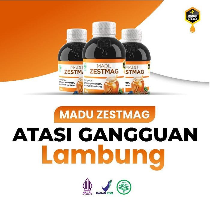 MADU ZESTMAG MADU LAMBUNG ASLI ORIGINAL 280g herbal untuk Maag kronis dan Asam lambung , Gerd dan