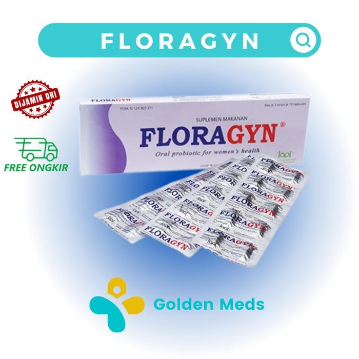 Jual Floragyn Kapsul Probiotik Kewanitaan 1 Box 30 Kapsul | Shopee ...