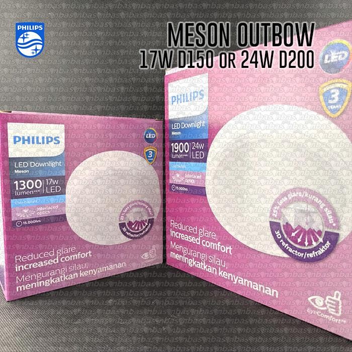 Jual PHILIPS LED Downlight 59474 Meson Outbow 24W D200 Gen 3 Surface ...