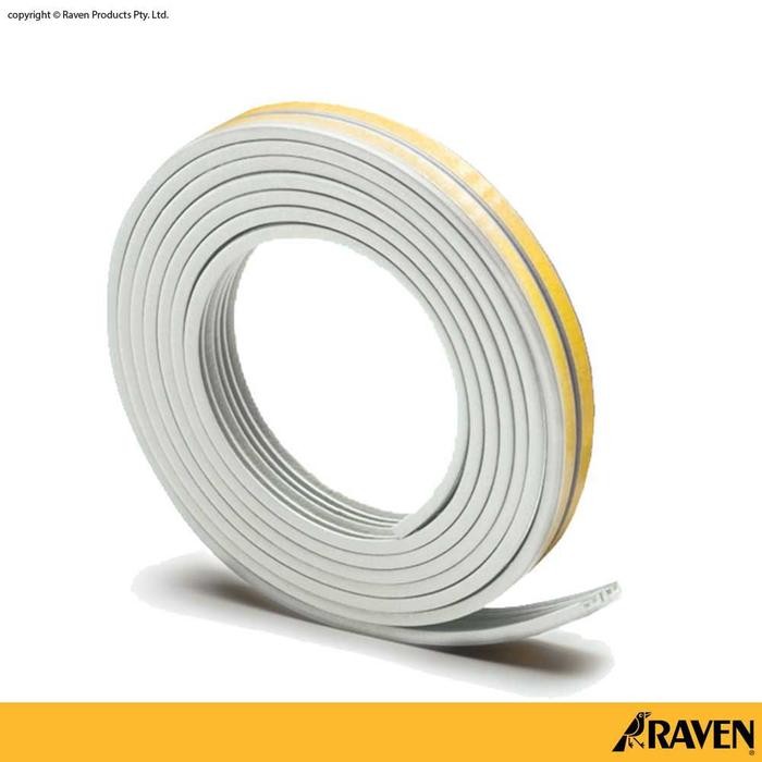 Jual RAVEN Door Seal RP59 White 6 Meter Penutup Celah Pintu dan Jendela ...