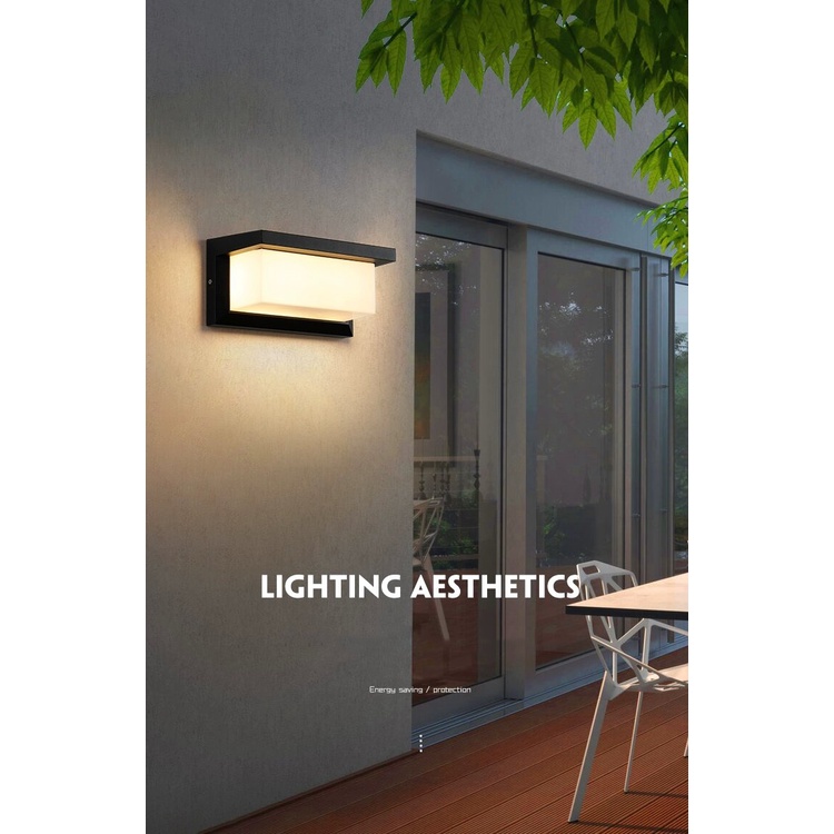 Jual TALEX Led Outdoor Wall Light Waterproof Light Outdoor Porche Led ...