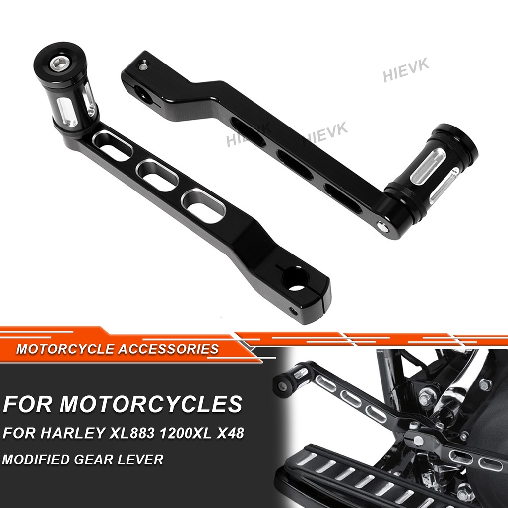 Dreamseek Motorcycle Heel-Toe Gear Shift Lever Peg For Harley Softail