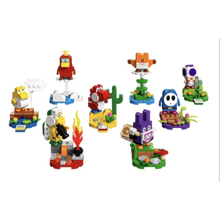 Jual Lego 71410 Minifigures Super Mario Luigi Characters Series 5 ...