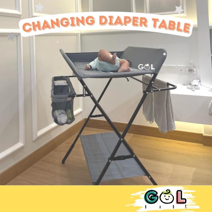 Jual Baru Gol Baby Meja Tempat Ganti Popok Bayi Baby Changing Diaper