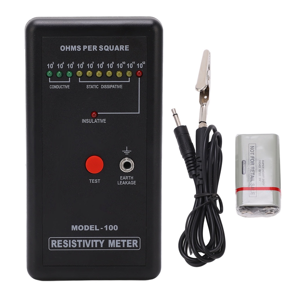 Jual Anti Static Resistance Meter Surface Resistance Tester Static ...