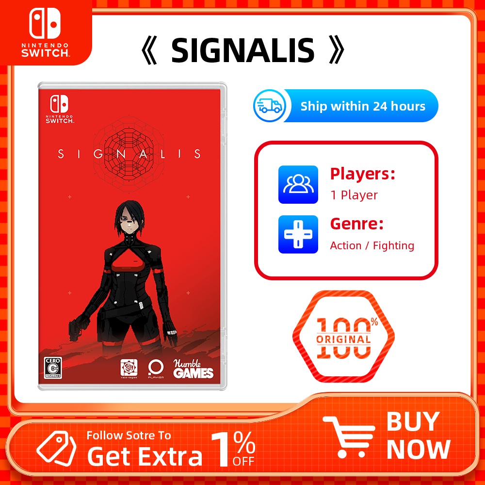 Jual Signalis - Nintendo Switch Games Physical Cartridge For Nintendo ...