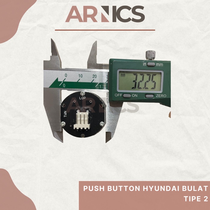Jual TOP PUSH BUTTON HYUNDAI BULAT RED LED / TOMBOL HYUNDAI LIFT PUSH ...