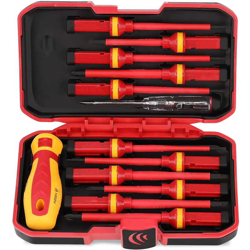 Jual Electrician Repair Tools Kit 13pcs 1000V Changeable Insulated ...