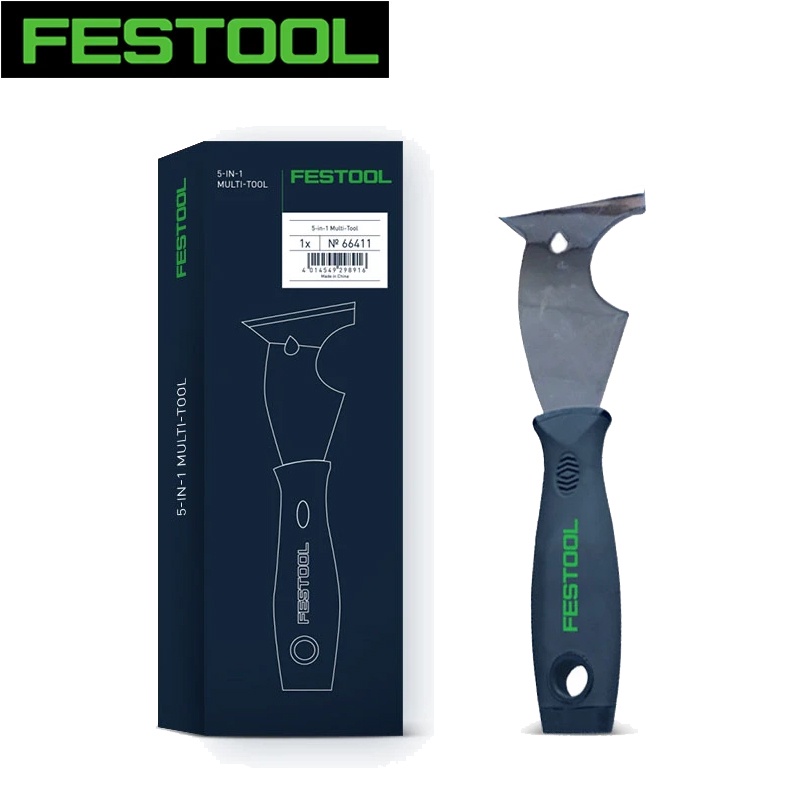 Jual New FESTOOL 66411 Putty Knife 5-IN-1 MULTI-TOOL Paint Scraper Nail ...