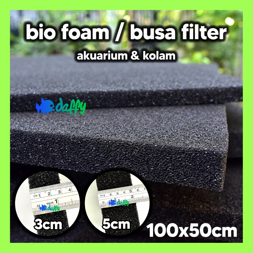 Jual Bio Foam 100x50 cm biofoam biofil busa filter akuarium kolam ...
