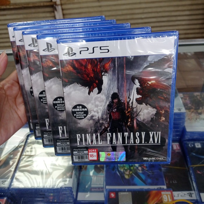 FINAL FANTASY XVI Official Collector Steelbook PS5 G2 PlayStation 5