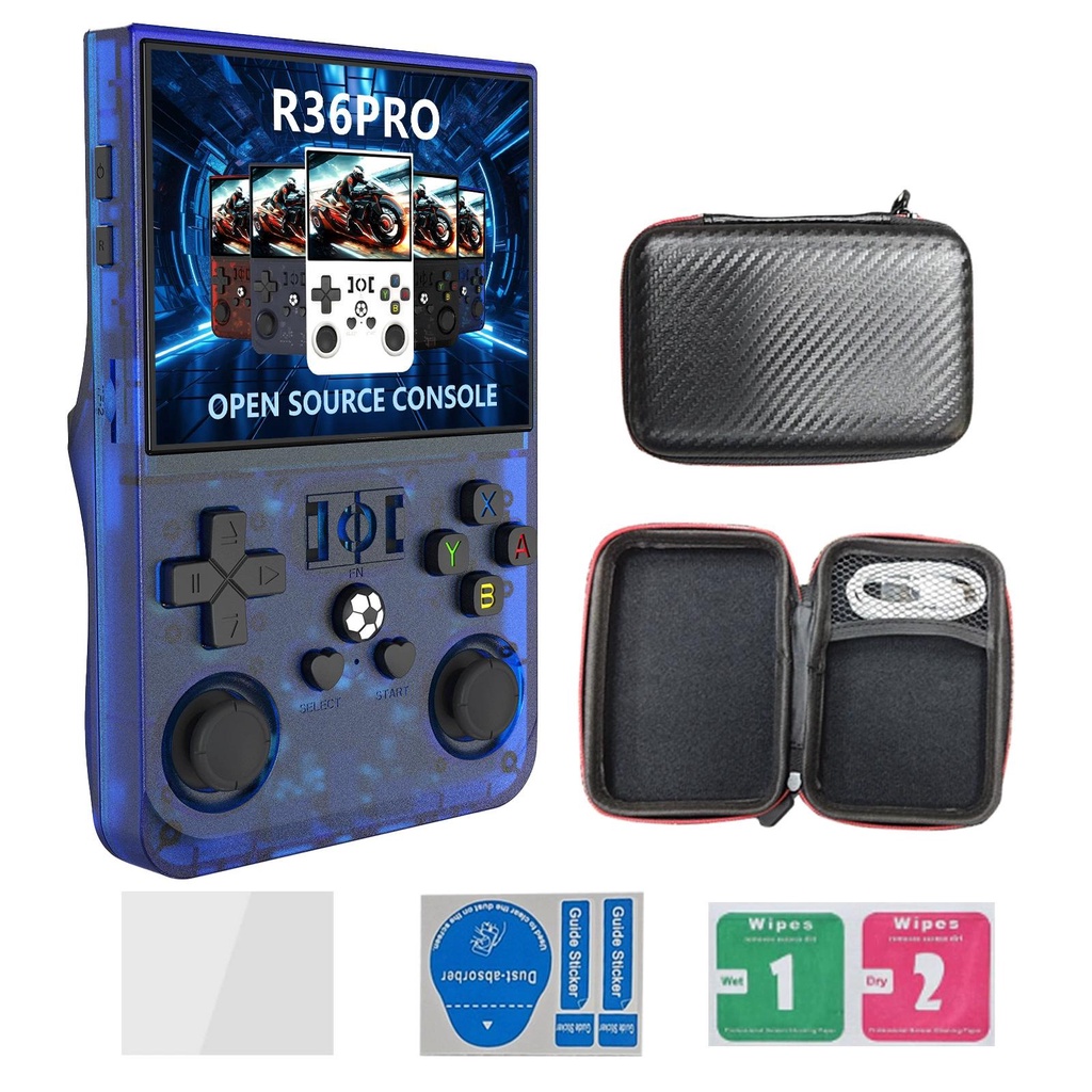 Jual New R36S Pro Game Console Retro 128gb Consola R36s R36 S R36h ...