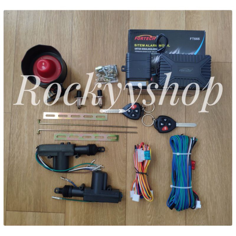 Jual PAKET ALARM MOBIL PICKUP REMOTE MODEL KUNCI DAN SWITCH | Shopee ...