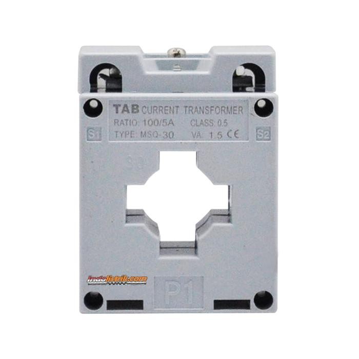 Jual CURRENT TRANSFORMER TAB MSQ30 100/5A | Shopee Indonesia