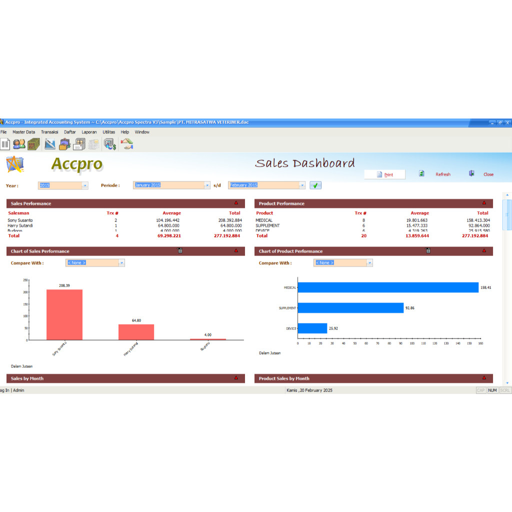Jual Software Aplikasi Akuntansi dagang Accpro Spectra | Shopee Indonesia