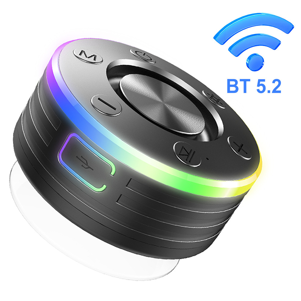 Jual Mini Bluetooth Speaker Shower Speaker Subwoofer with Suction Cup ...