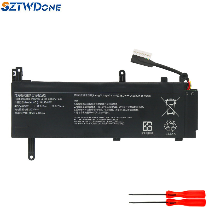 Jual SZTWDONE G15B01W Laptop Battery For Xiaomi Gaming laptop Mi 15.6 ...