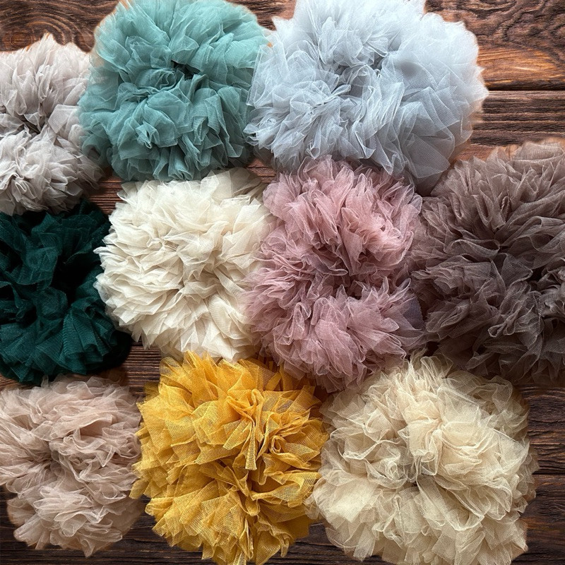 Jual CEPOL TILE TULLE SCRUNCHIE (ANTI PUSING) | Shopee Indonesia