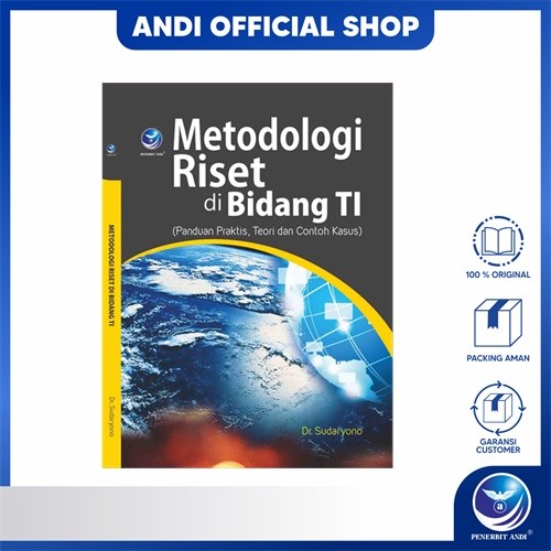 Jual Penerbit Andi - Buku Metodologi Riset Di Bidang TI (Panduan ...