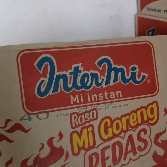 Jual 40 PCS / 1 KARTON INTERMI RASA MIE GORENG PEDAS FOOD NOODLES ...
