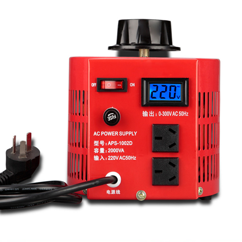 Jual 2 KW 220V Variac Variable Transformer Voltage Regulator single ...