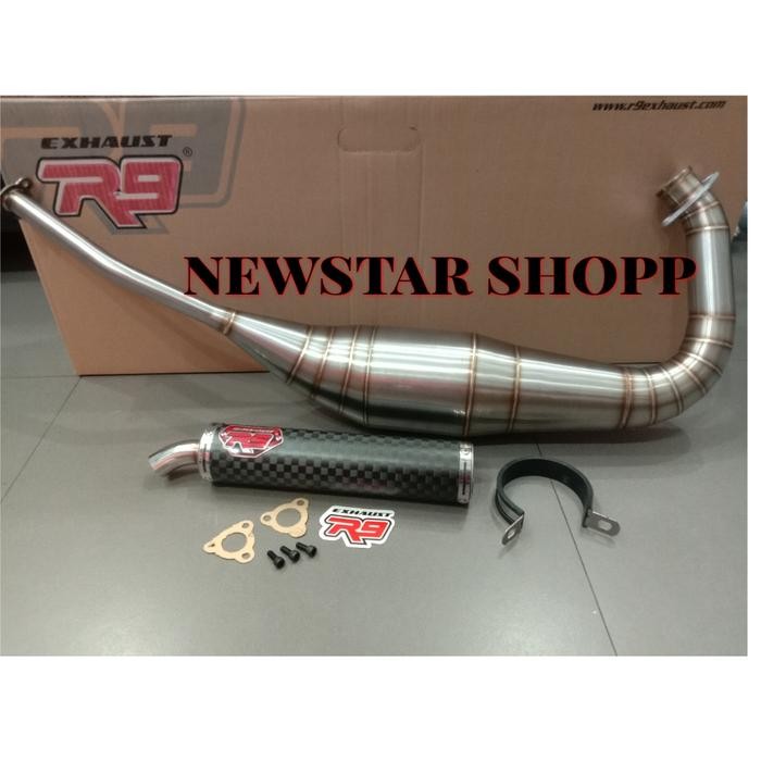 Jual YOK DI ORDER KNALPOT R9 NINJA RR R NEO NEW MUGELLO CARBON FULL ...