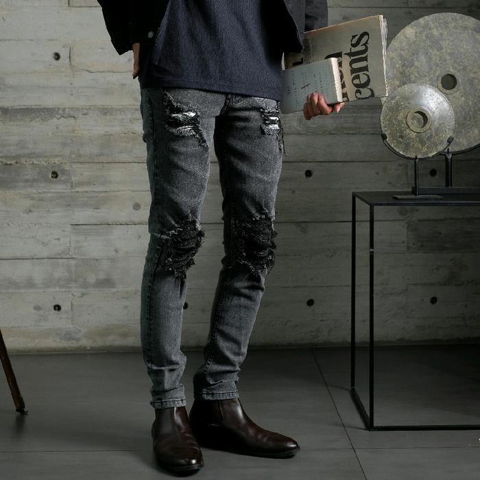 Jual Wearon- North Denim Celana Jeans Denim Panjang Pria Slim Fit ...